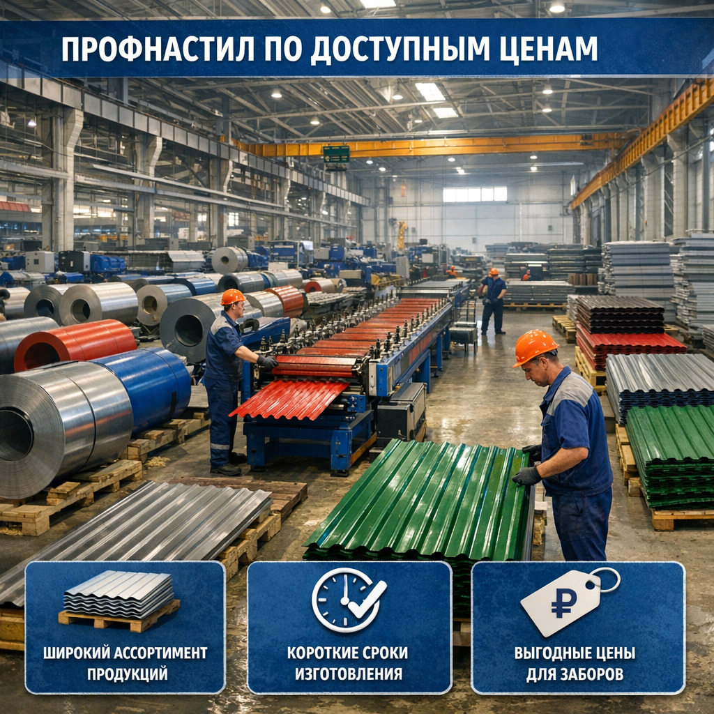 Новый завод по производству профнастила открылся в Московской области - изображение