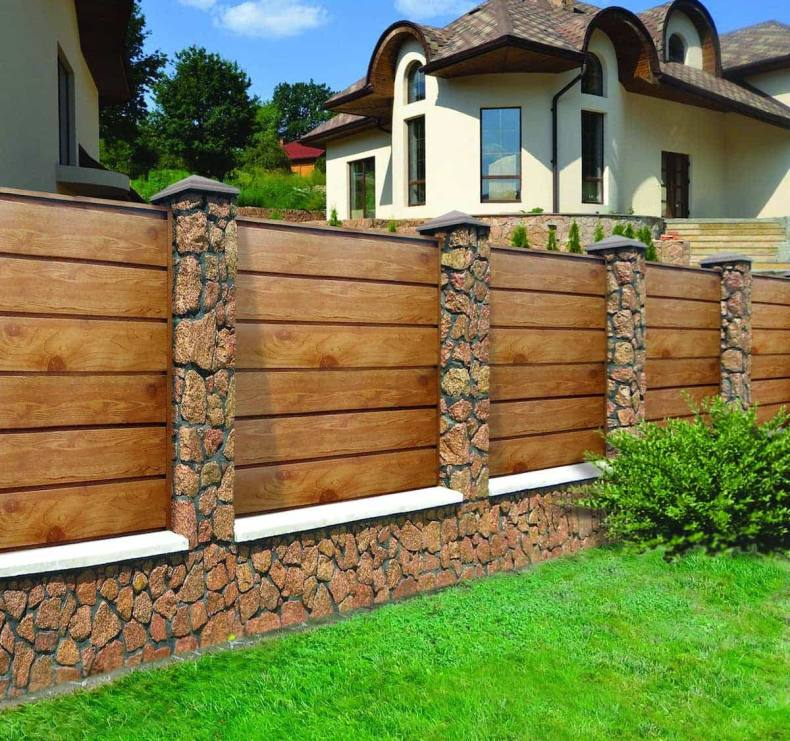 Как сделать забор для дачи своими руками – обзор различных видов дачных заборов - изображение