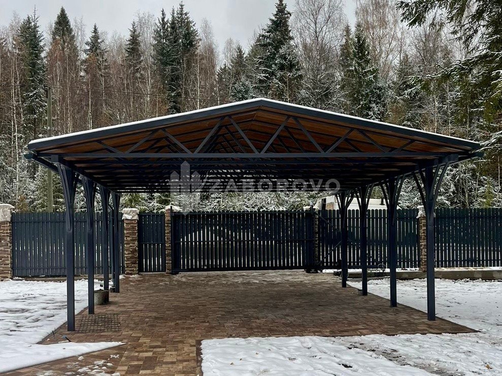 Фото навесов для автомобилей - изображение